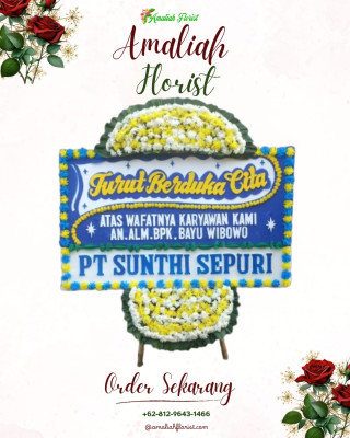 Papan Bunga Duka di Subang Mas