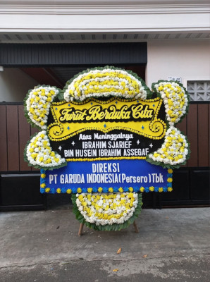 Papan Bunga Duka di Subang Mas