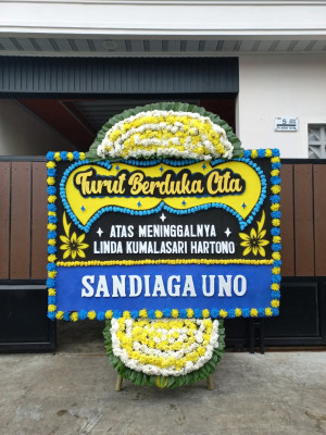 Papan Bunga Duka di Subang Mas