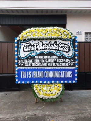 Papan Bunga Duka di Subang Mas